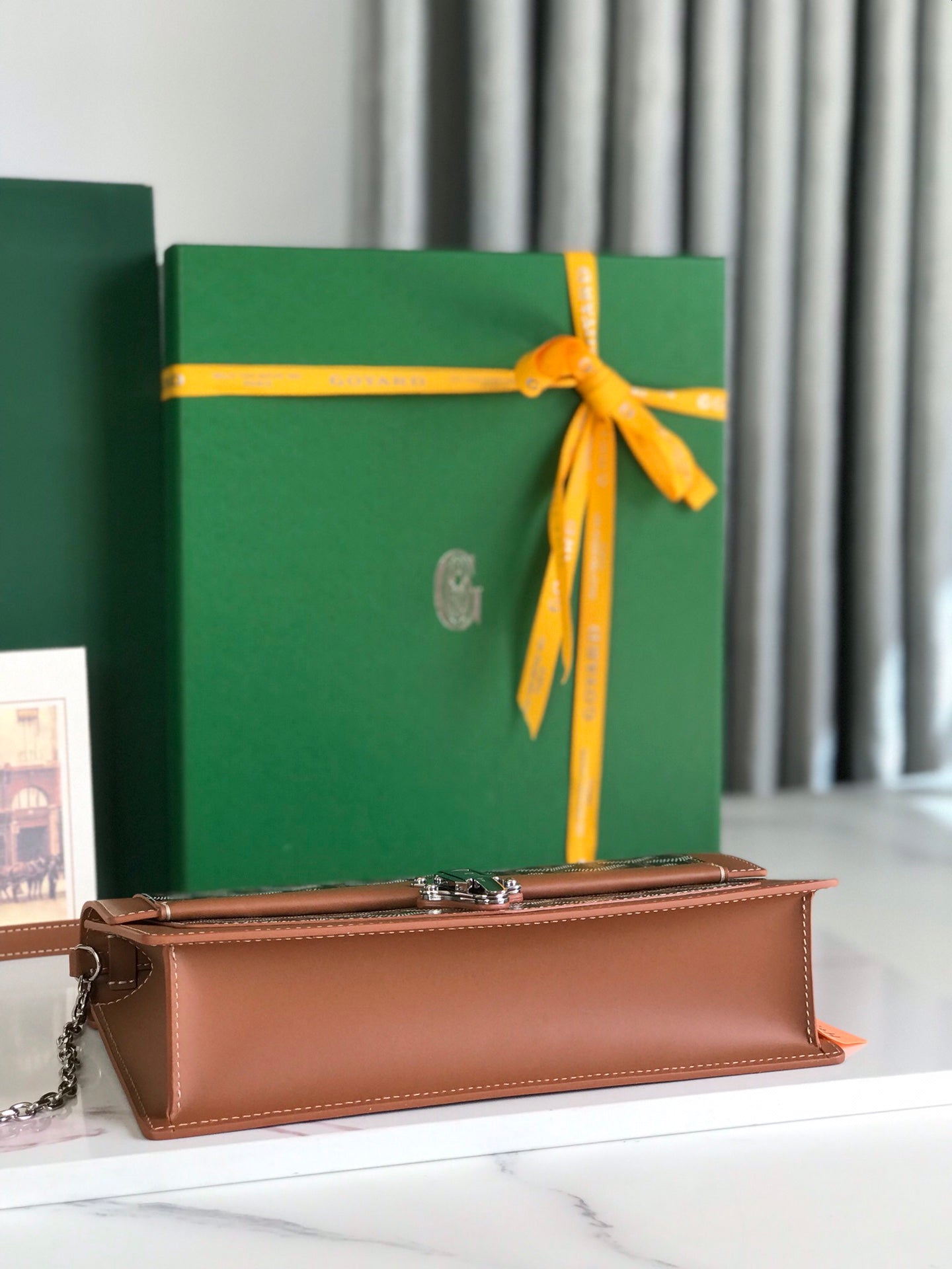 Black & Tan Duchesse Marie-Caroline Bag