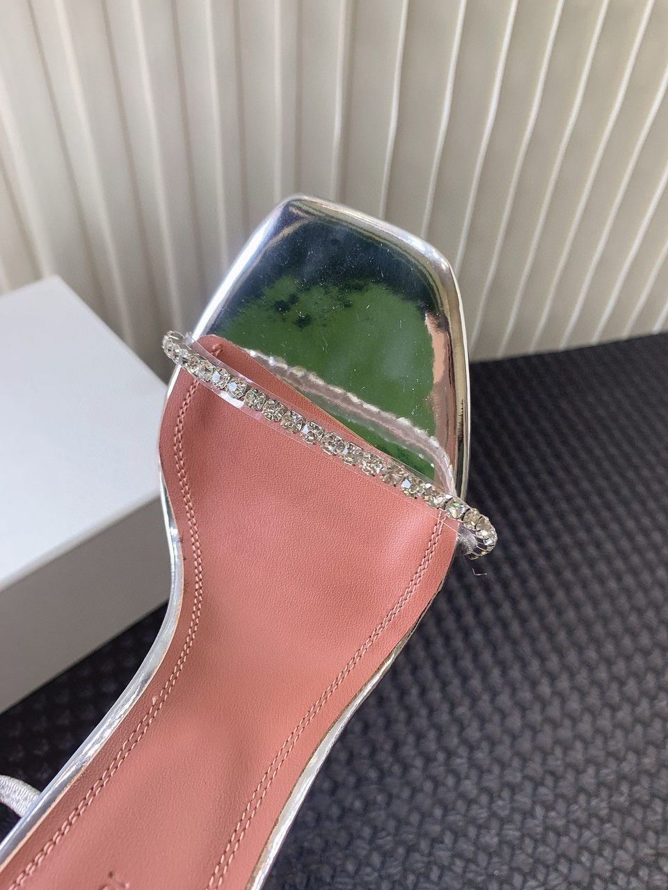 Silver Gilda Embellished Sandals