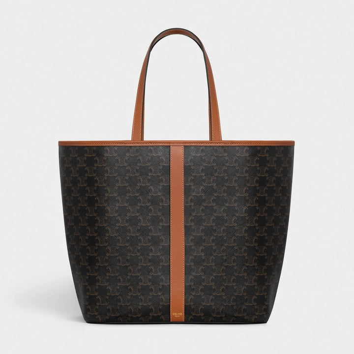 Tan medium CC canvas bag