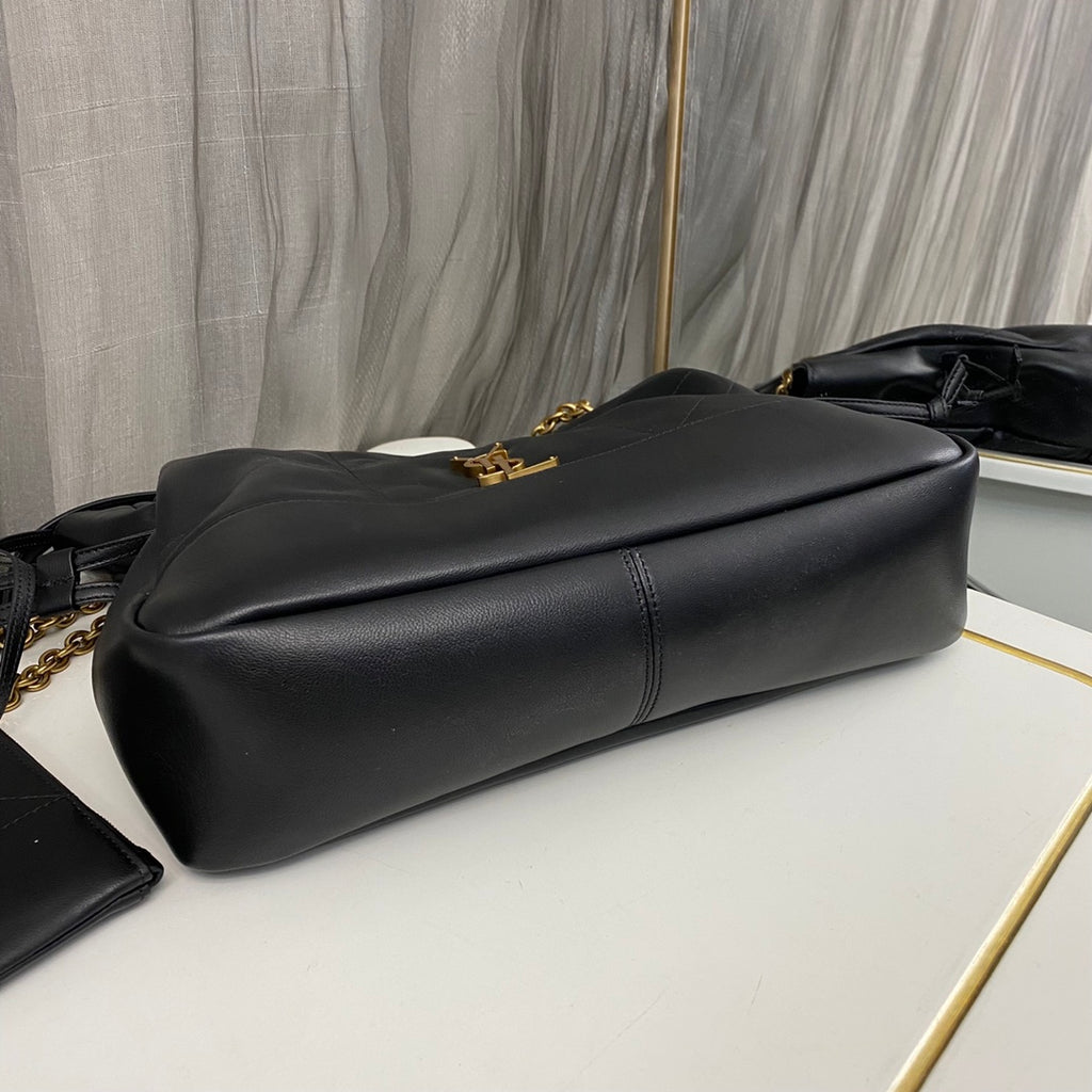 Black Jamie Small Shopping Bag