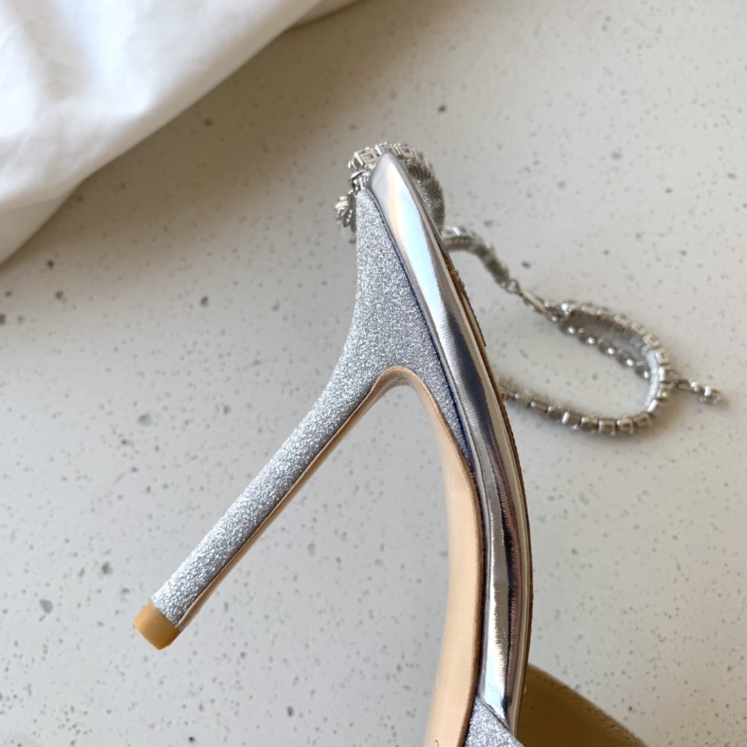 Platinum Ice Dusty Glitter JS Pumps