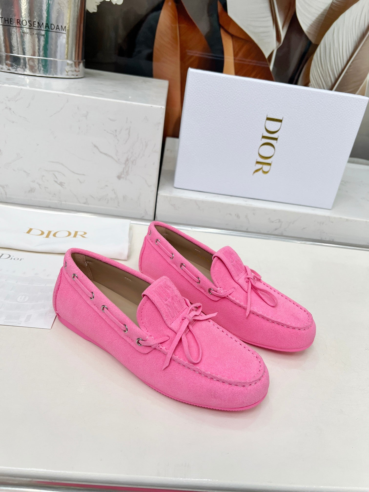 Fluorescent Pink Miss D Street Loafer
