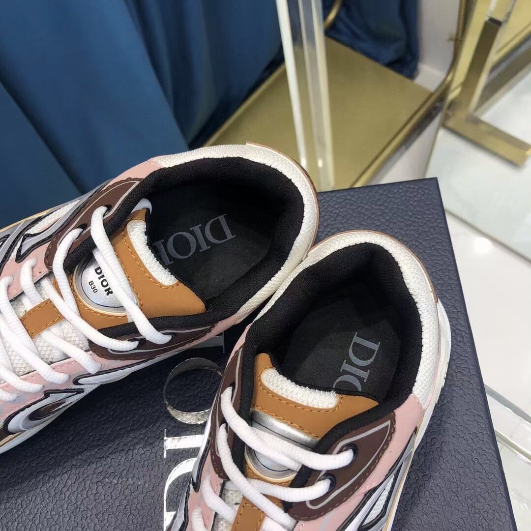 Women's White, brown and beige DB sneaker