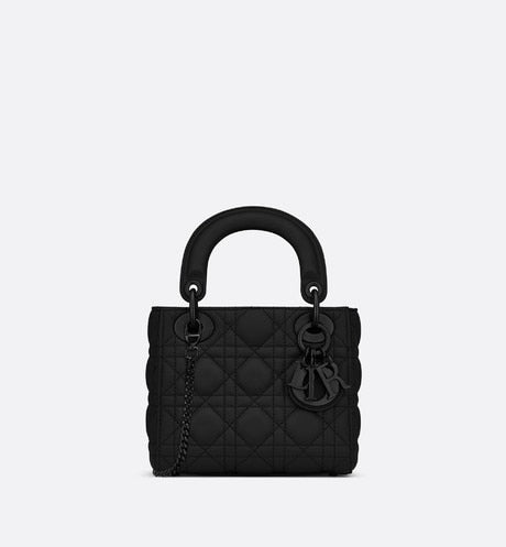 Black mini LD ultra-matte bag