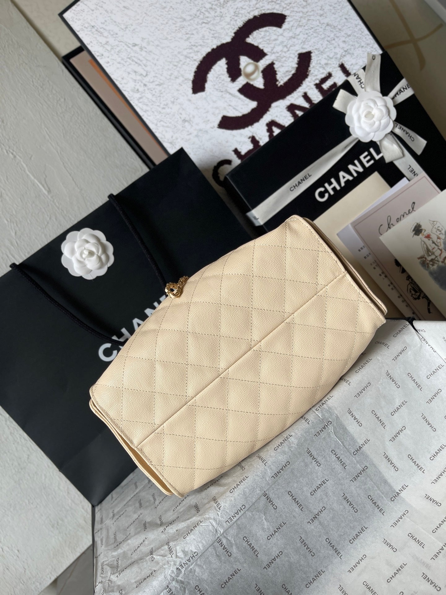 Beige 25 Small Handbag