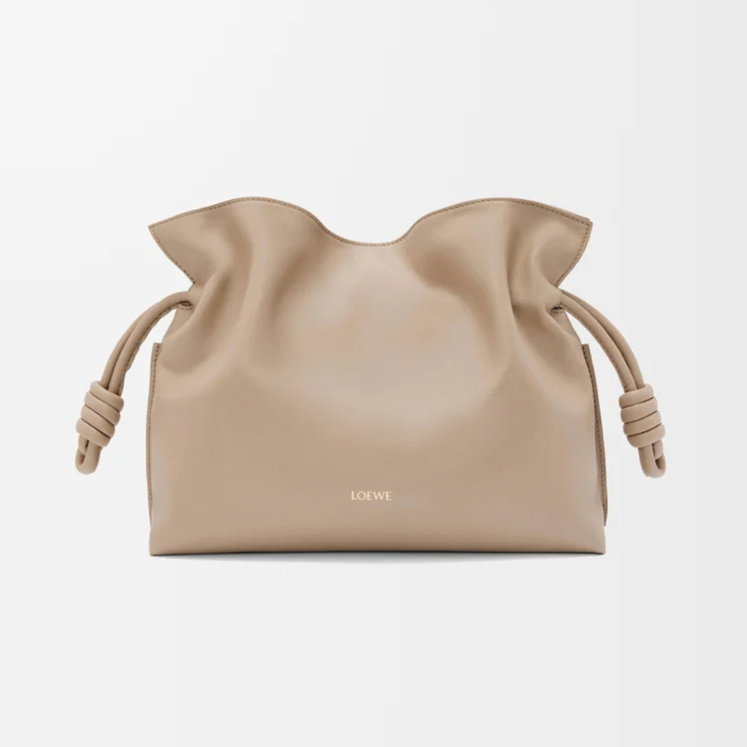 Sand Medium Flamenco Clutch