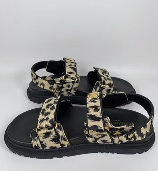 Beige Multicolor Mizza Printed DACT Sandal