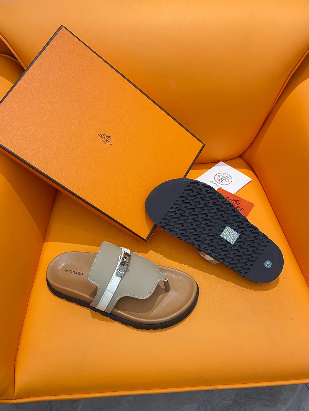 Men's Beige Mastic / Beige Glaise HE Sandal