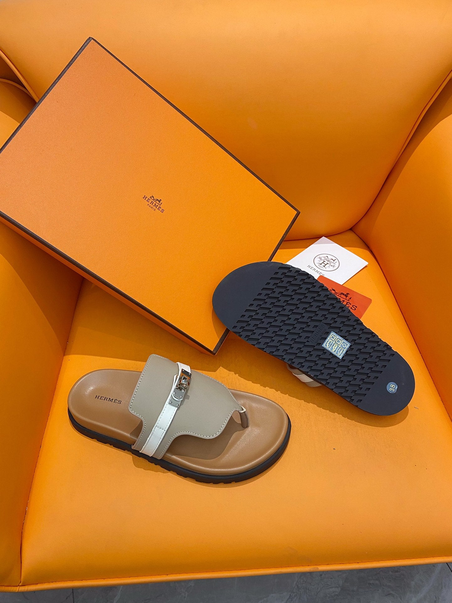 Men's Beige Mastic / Beige Glaise HE Sandal