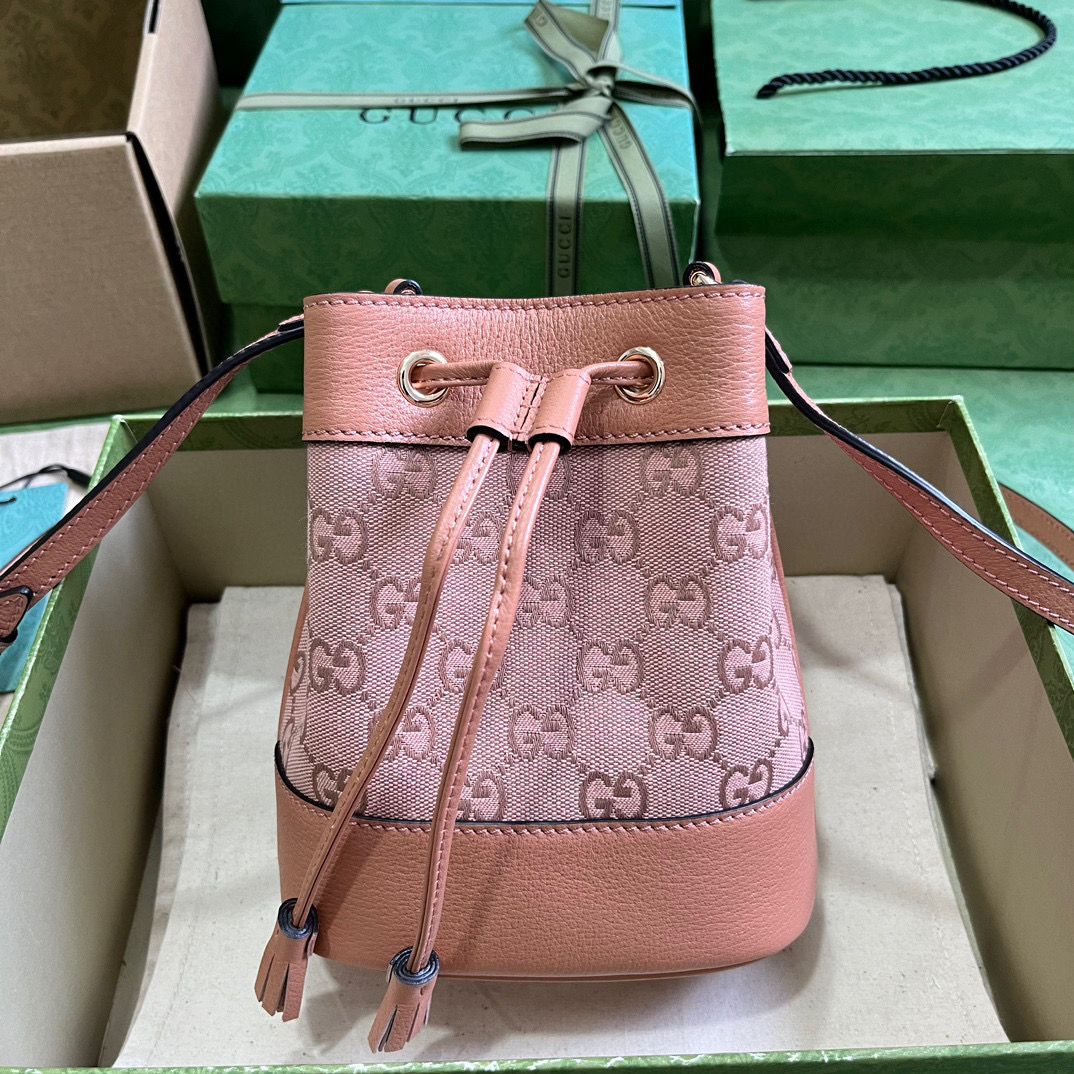 Pink OG Mini Bucket Bag