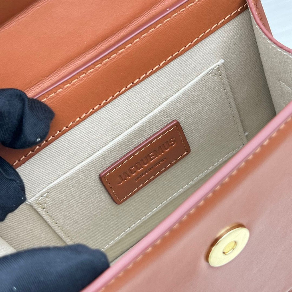 Light Brown LC Noeud Coiled Handbag