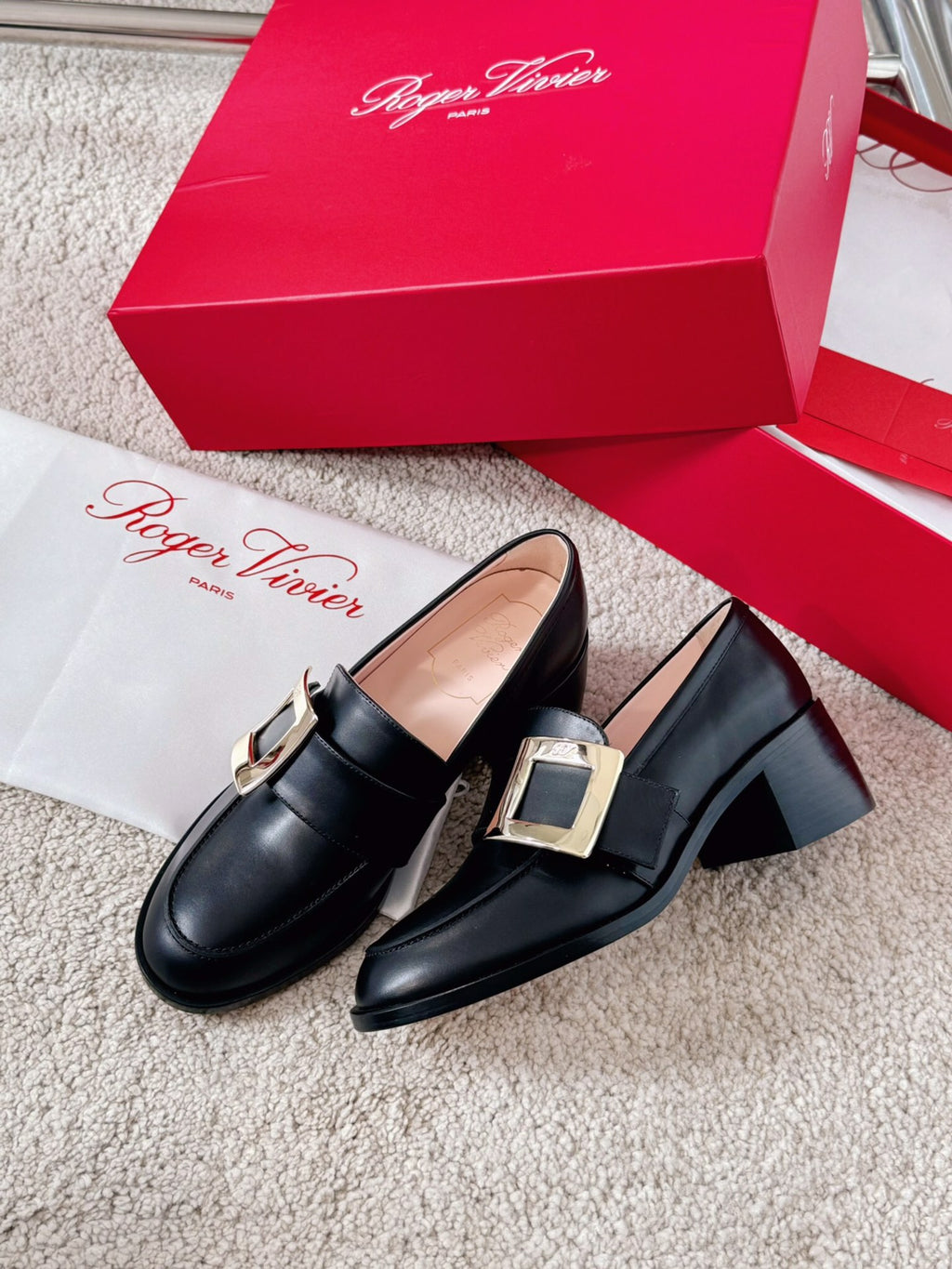 Black Rangers Loafers