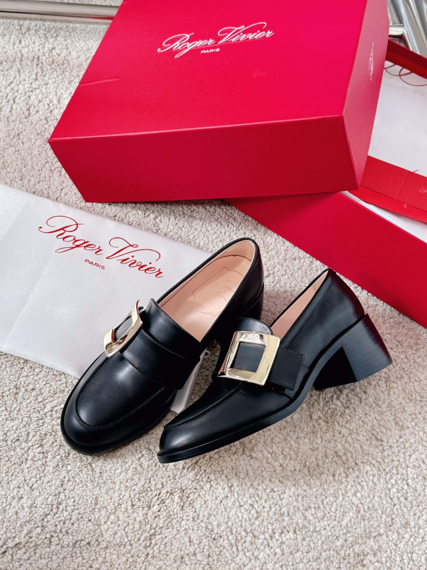 Black Rangers Loafers