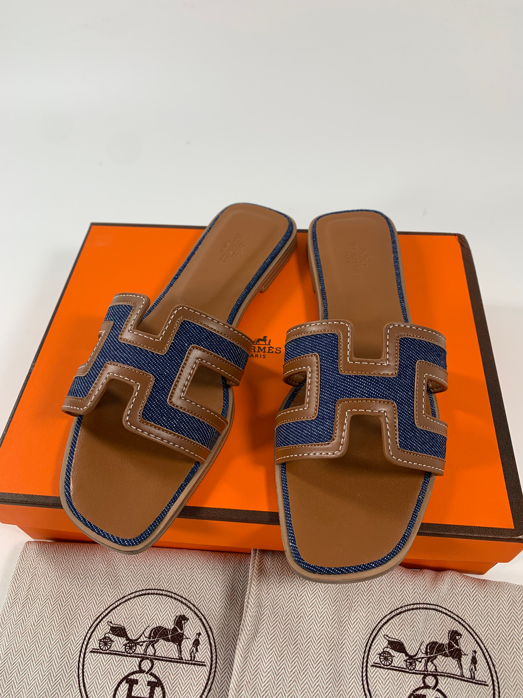 Blue Brut/Gold HO sandal