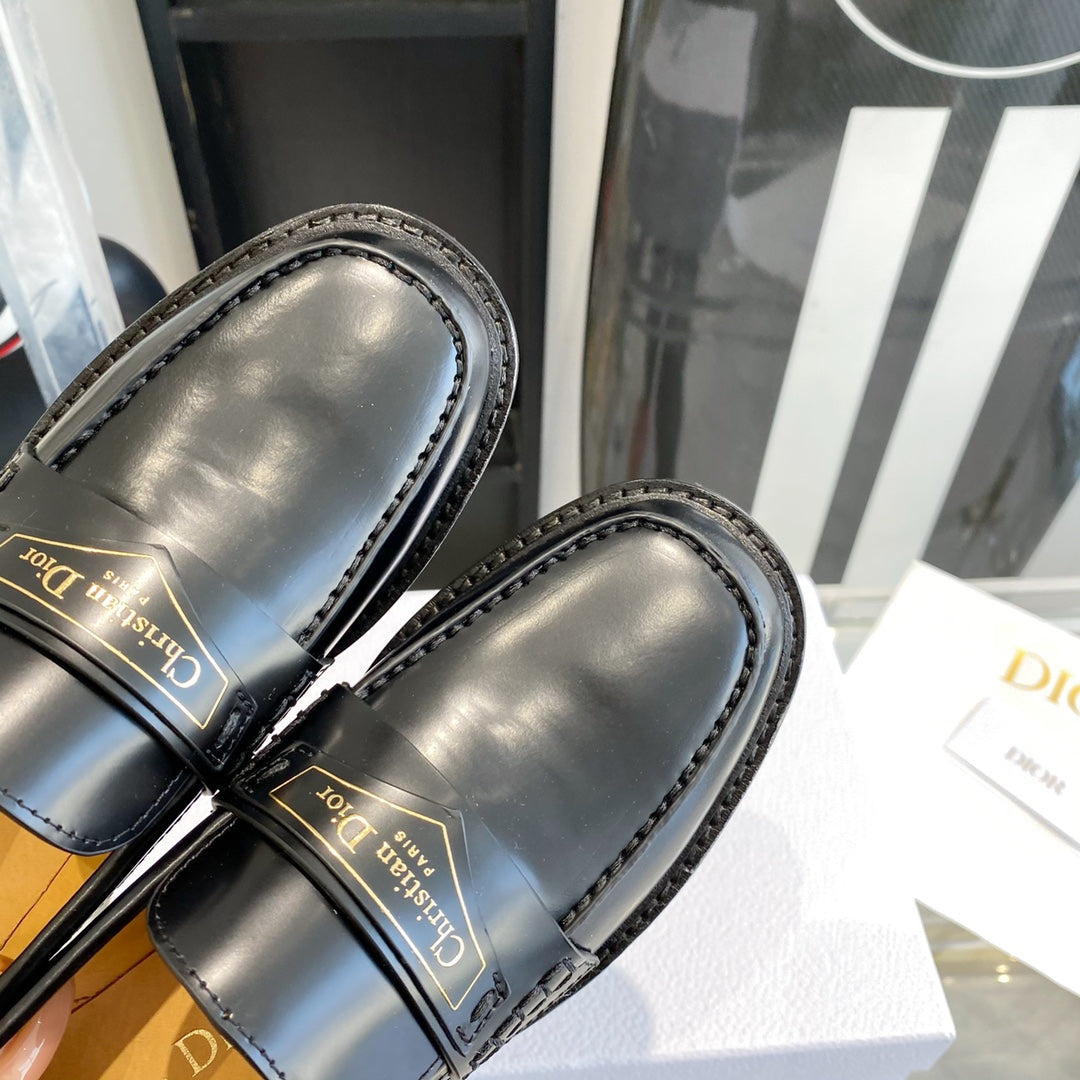 Black DB loafer