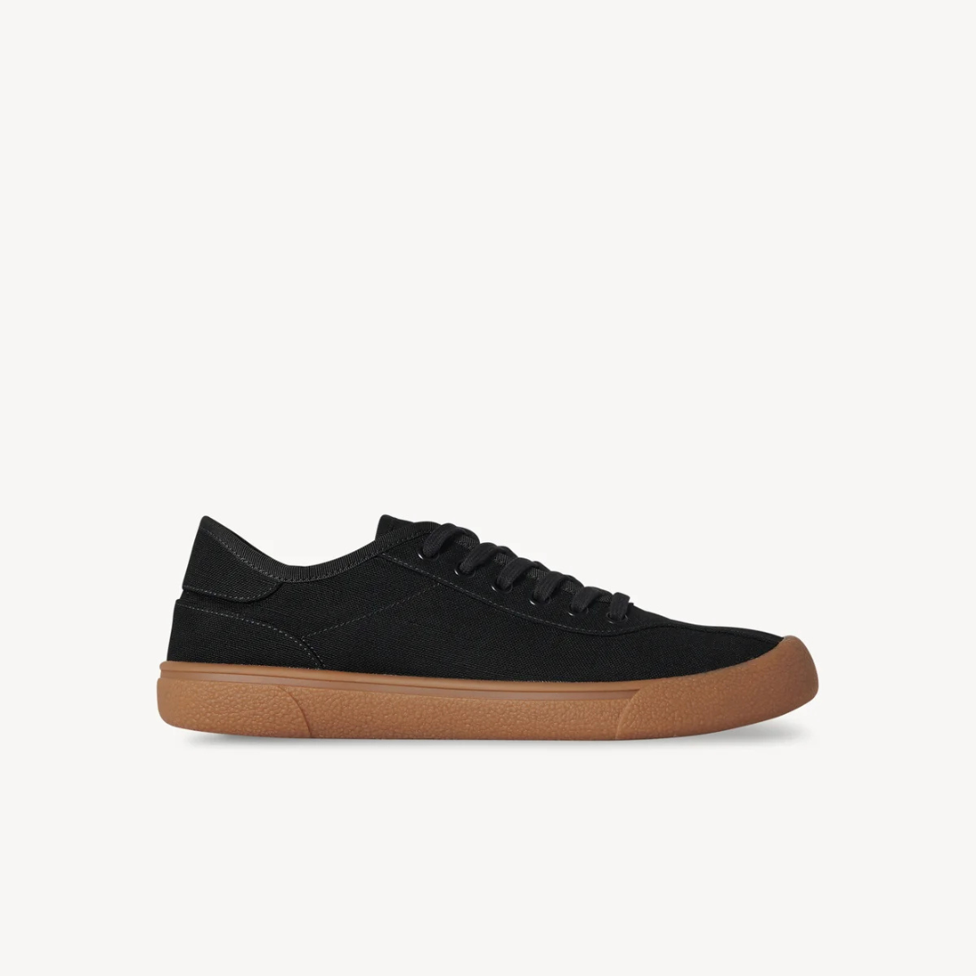 Black Canvas Sneakers
