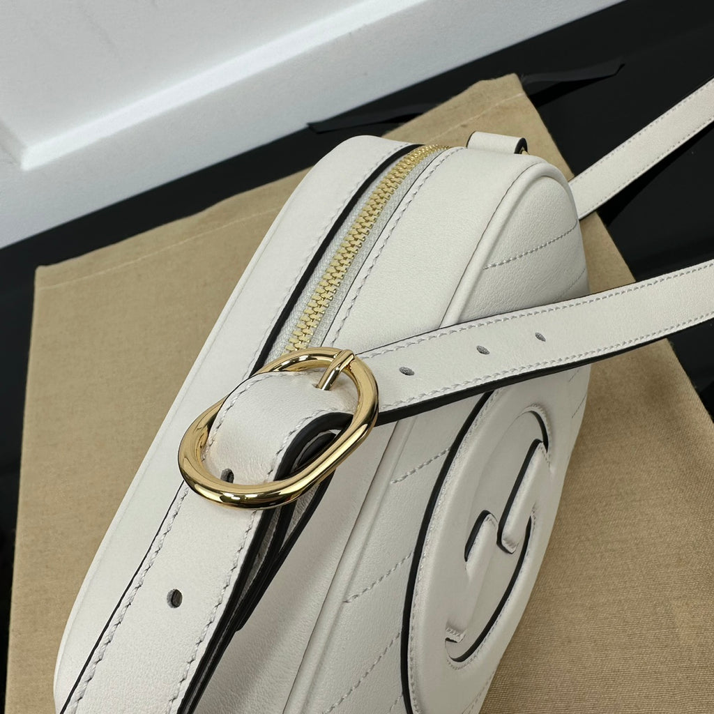 White GB Small Shoulder Bag