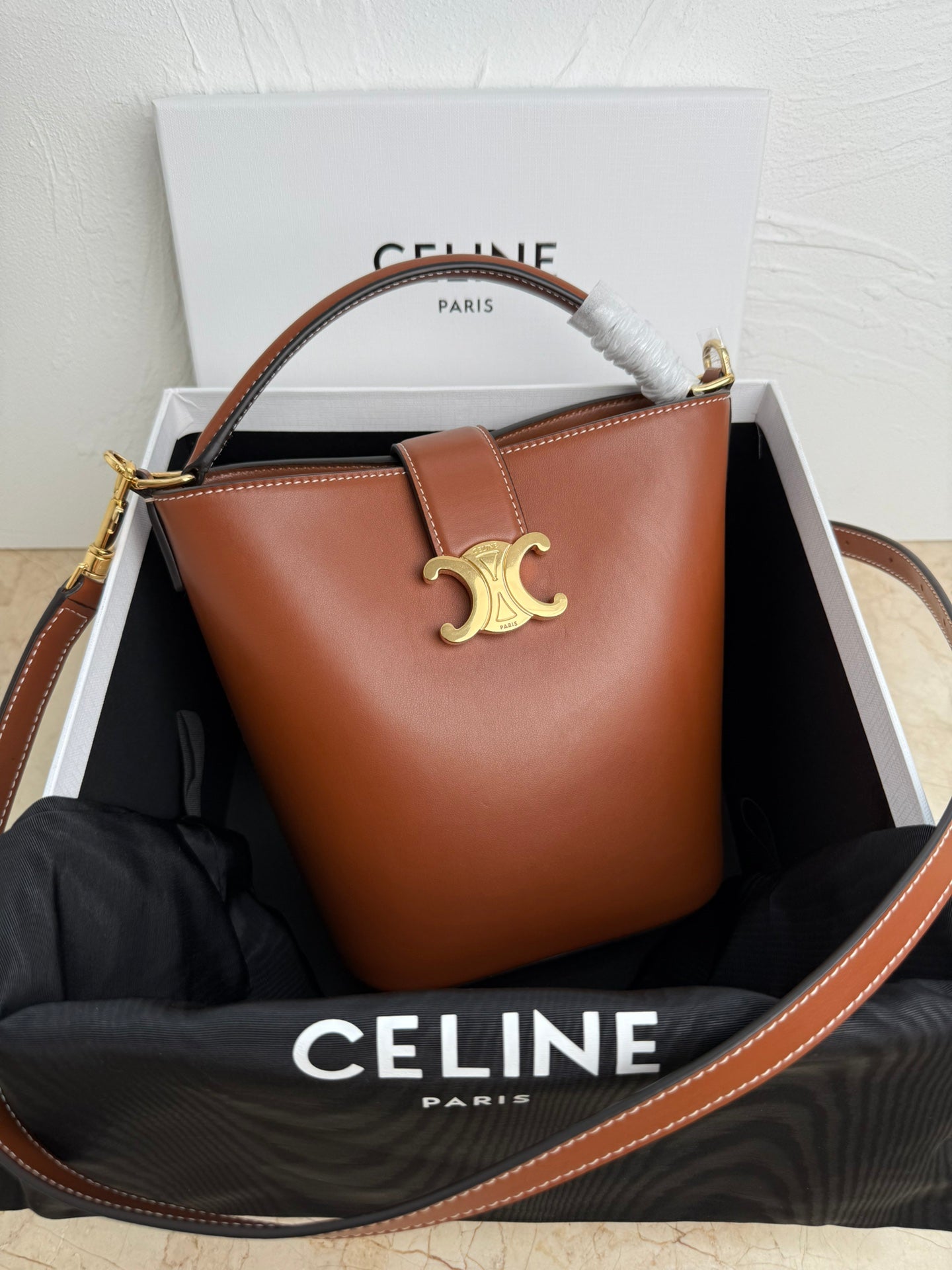 Tan Small Louise Bag