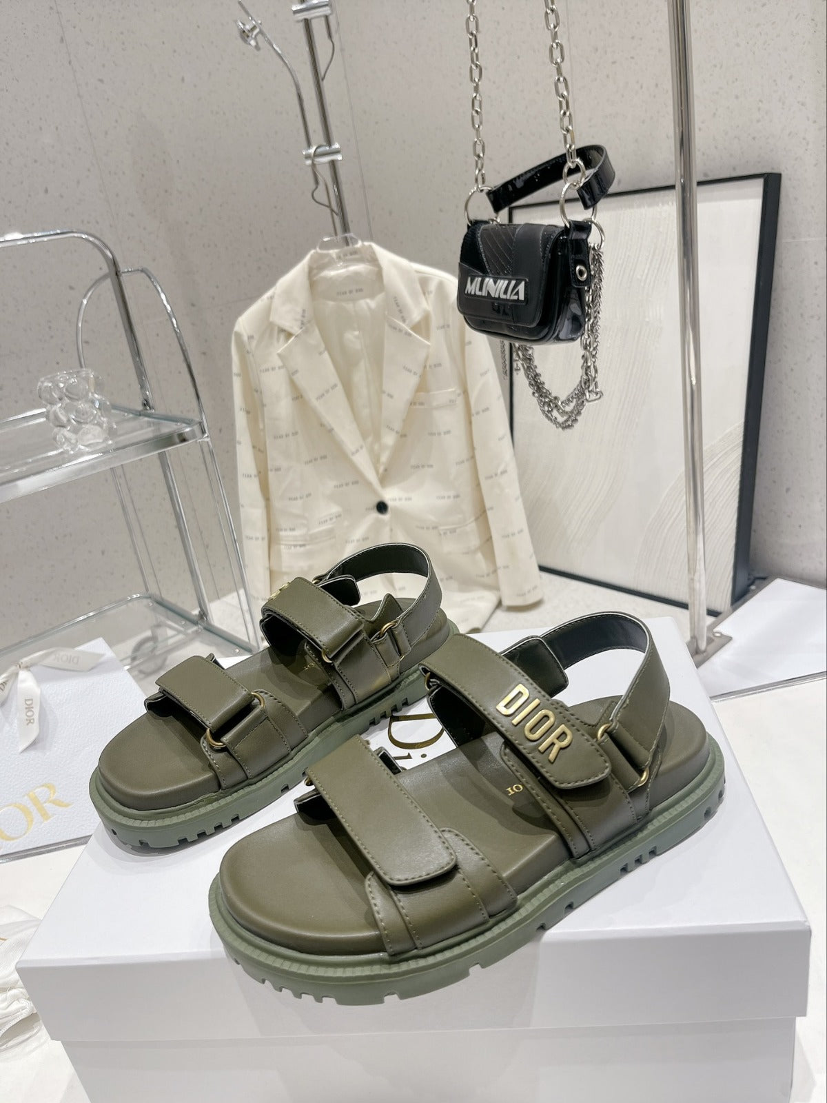 Khaki DA sandal