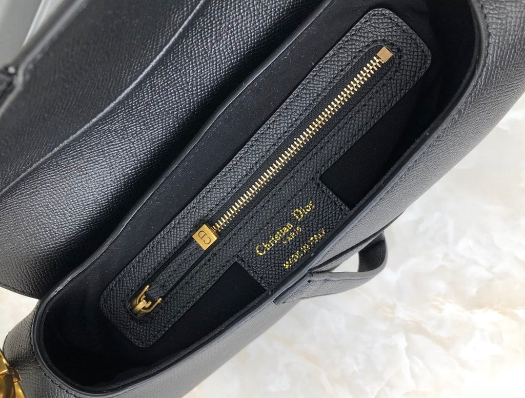 Black DS calfskin bag