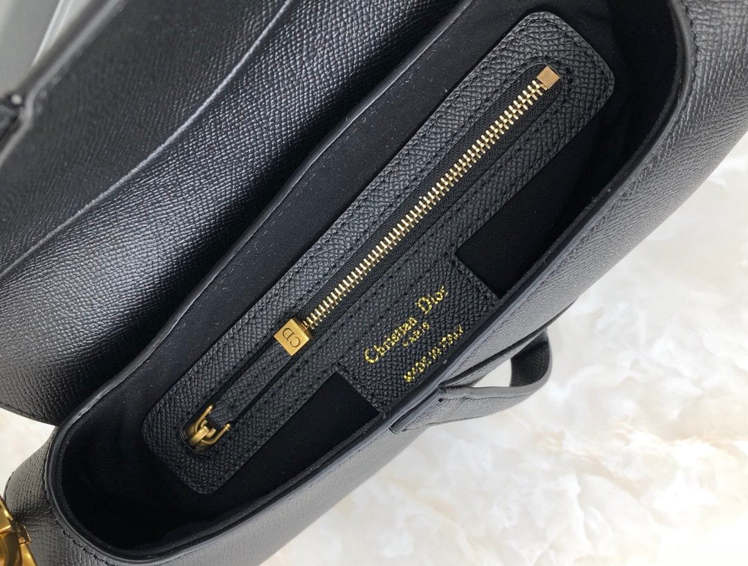 Black DS calfskin bag