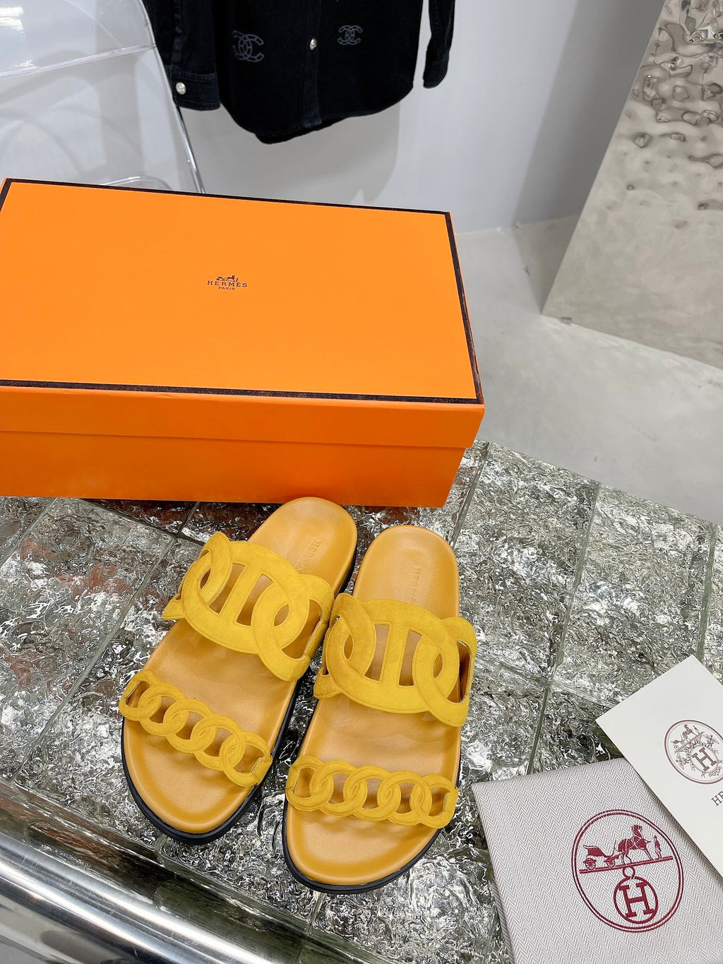 Yellow HE sandal