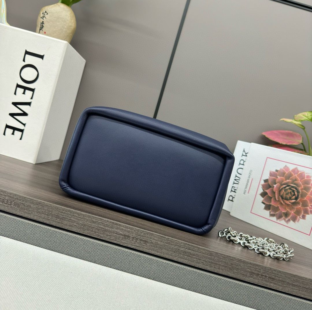 Abyss Blue Small Squeeze Bag