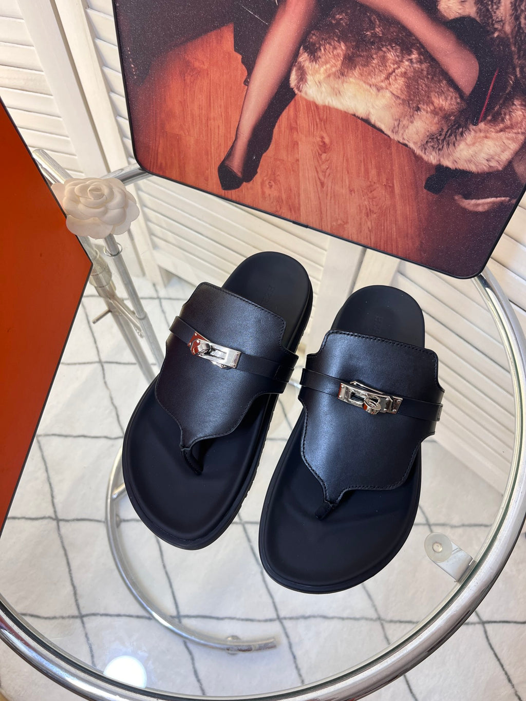 Men's Black HE Sandal