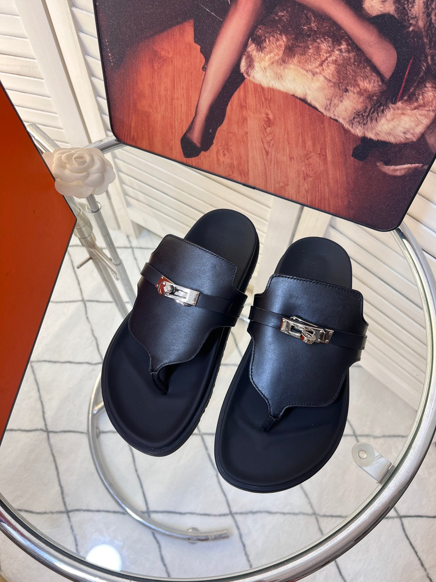 Men's Black HE Sandal