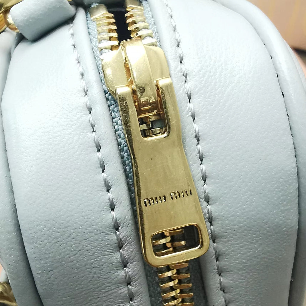 Cornflower AM Leather Mini-Bag