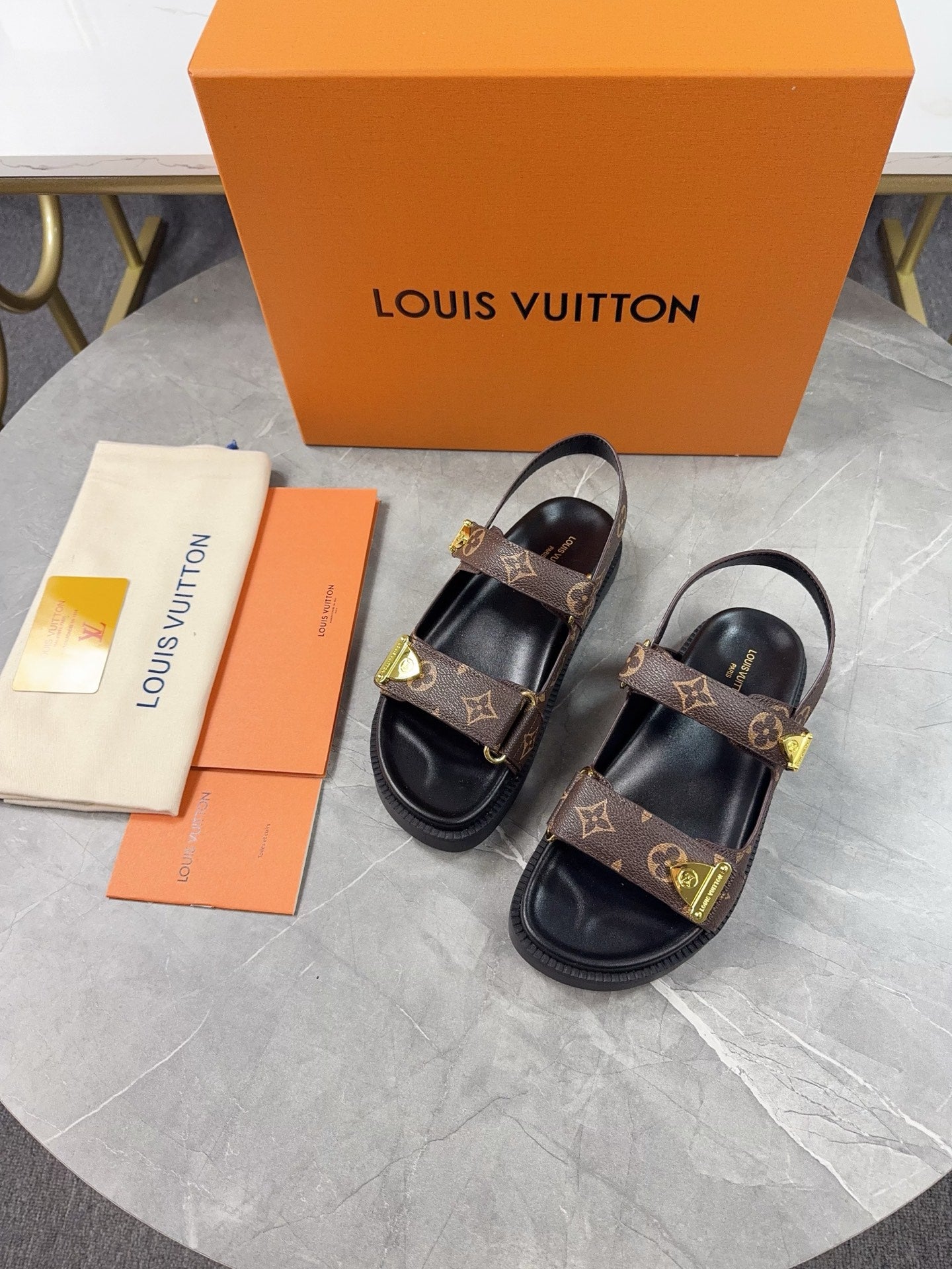 Men's Cacao Brown Sunset Comfort Sandal
