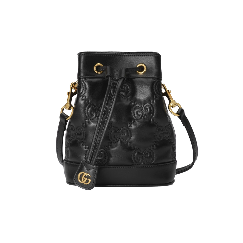 Black GM Bucket Bag