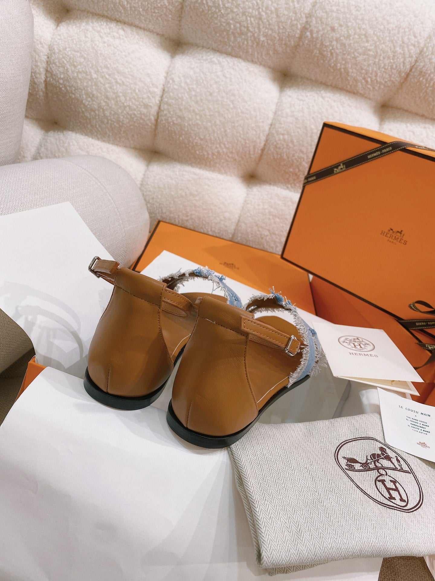 Bleu Clair / Nature HS Sandal