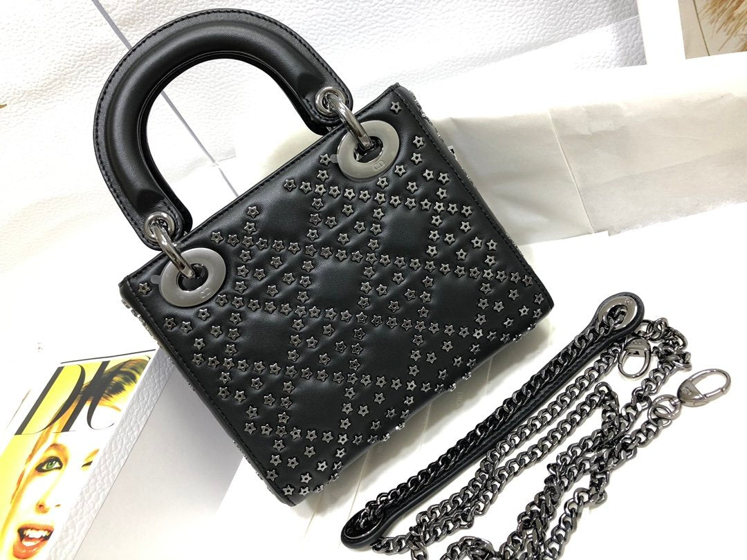 Black Lucky Star Mini LD Bag