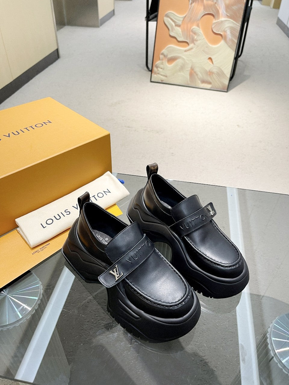 Black LA 2.0 Platform Loafer