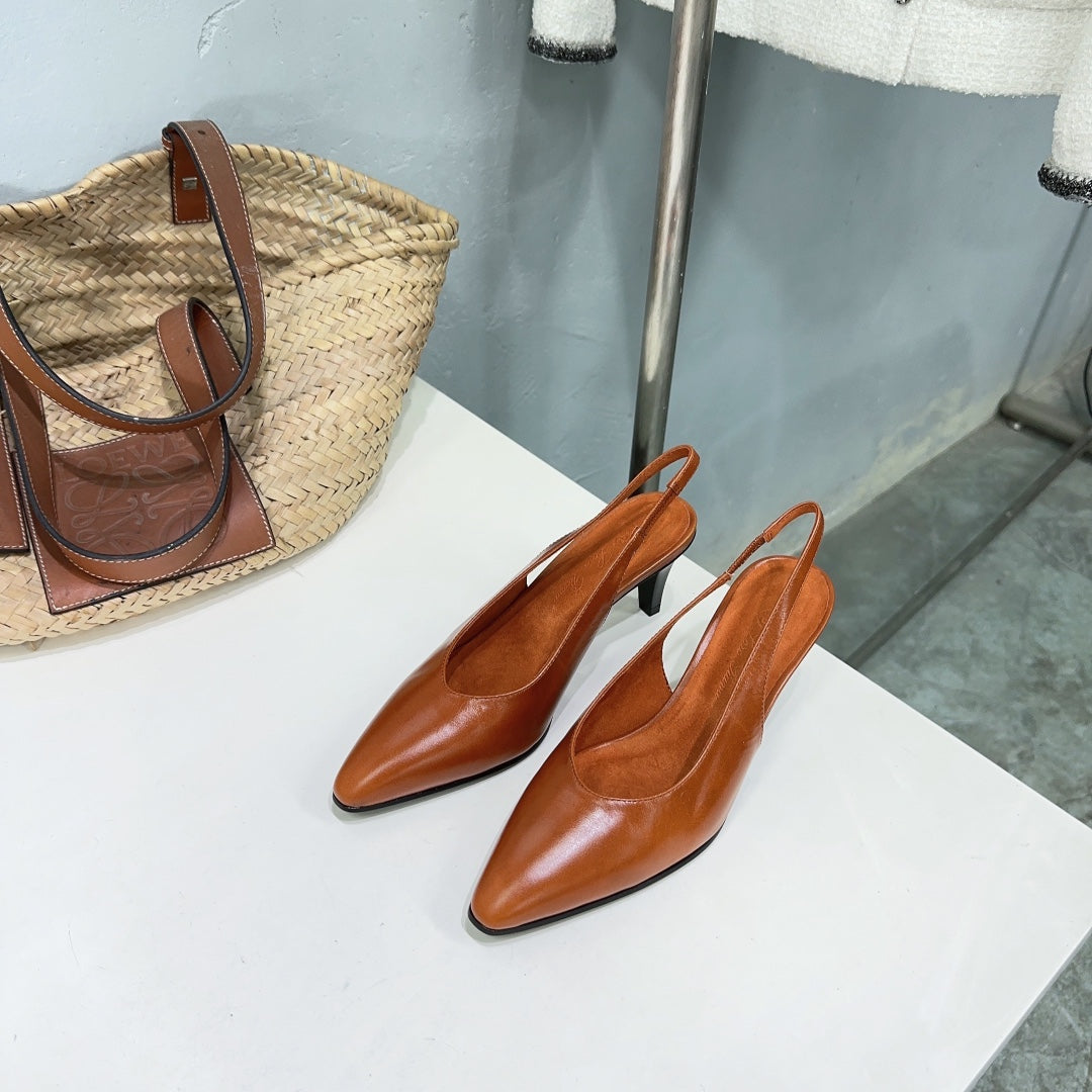 Saddle Brown Rebecca Pumps