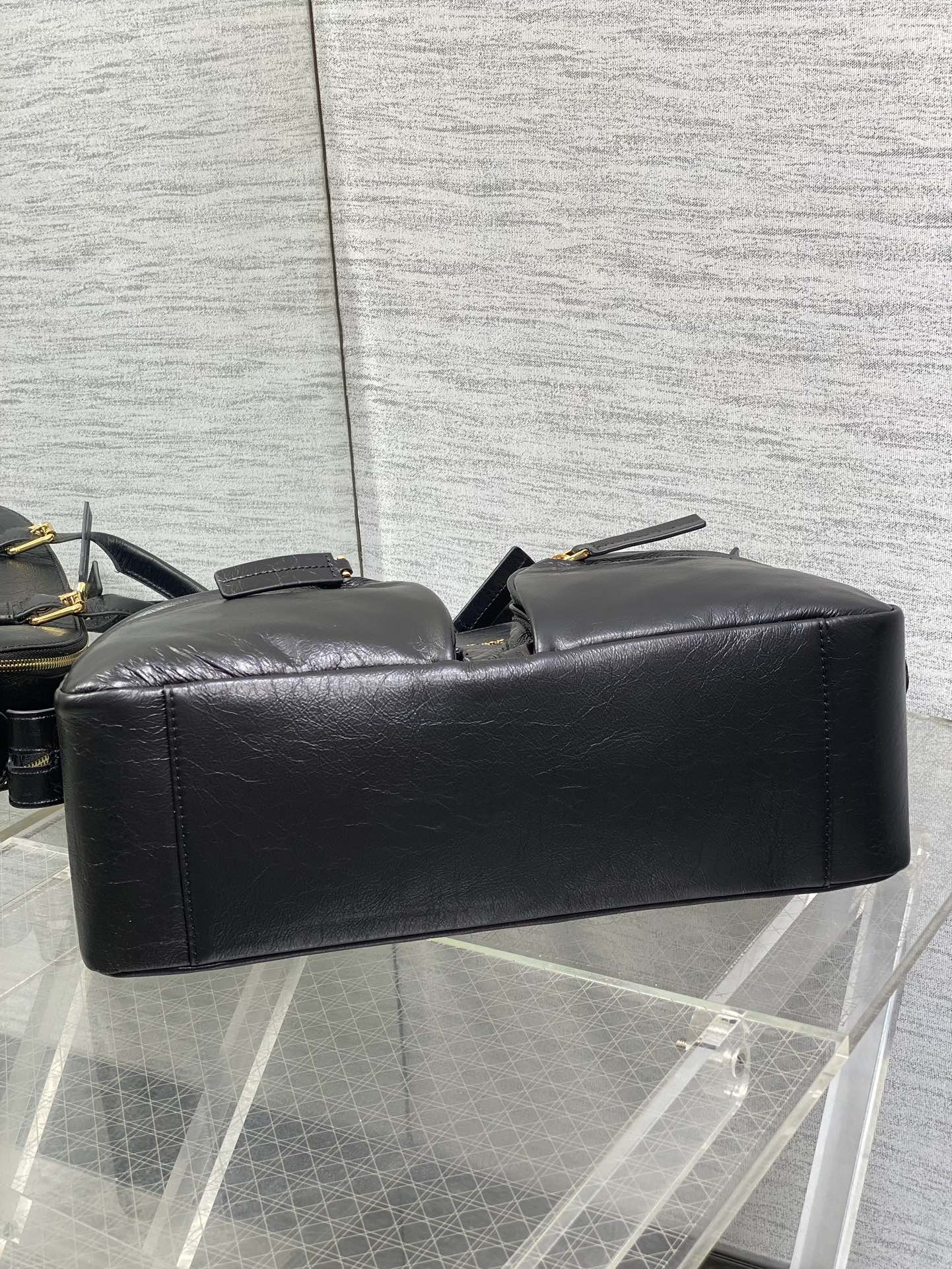 Black Medium Grand Tour Bowling Bag