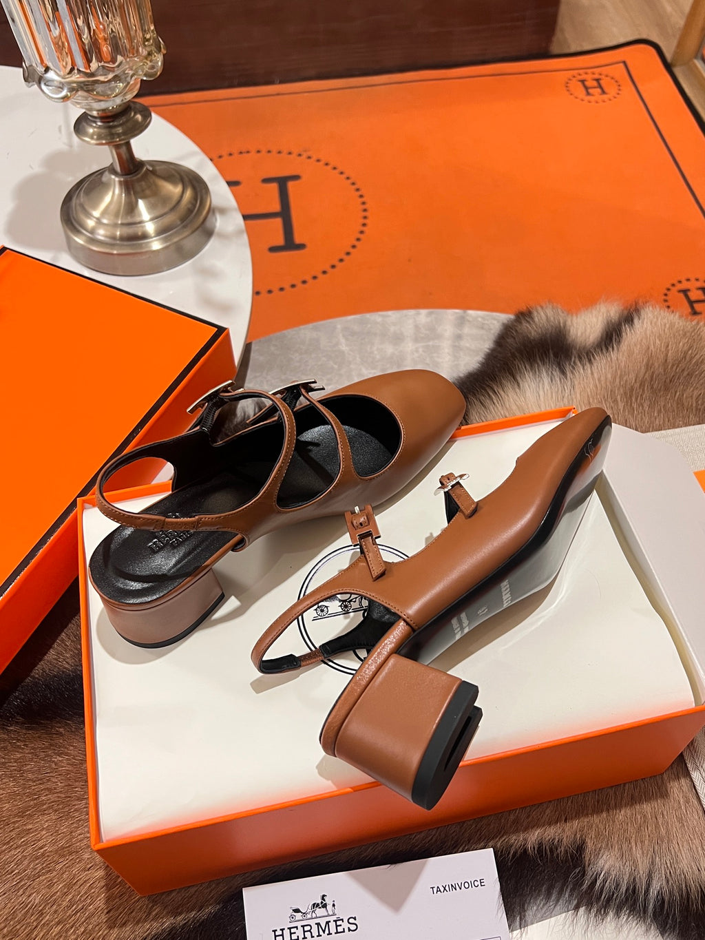 Marron Alezan Jackie 50 Pump