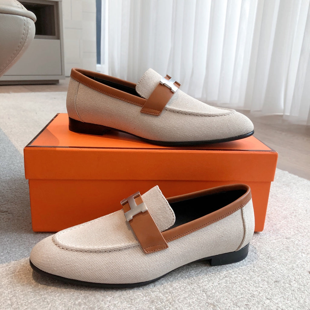 Beige/Naturel Paris Loafer