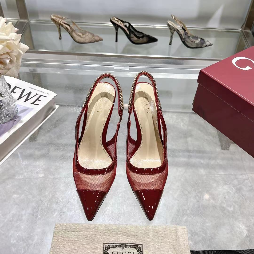 Red Signoria Slingback