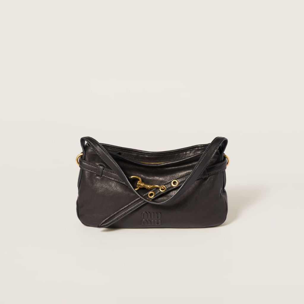 Black Aventure Leather Bag