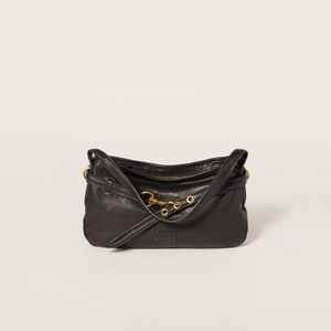 Black Aventure Leather Bag