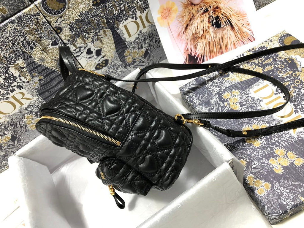 Black mini DA backpack