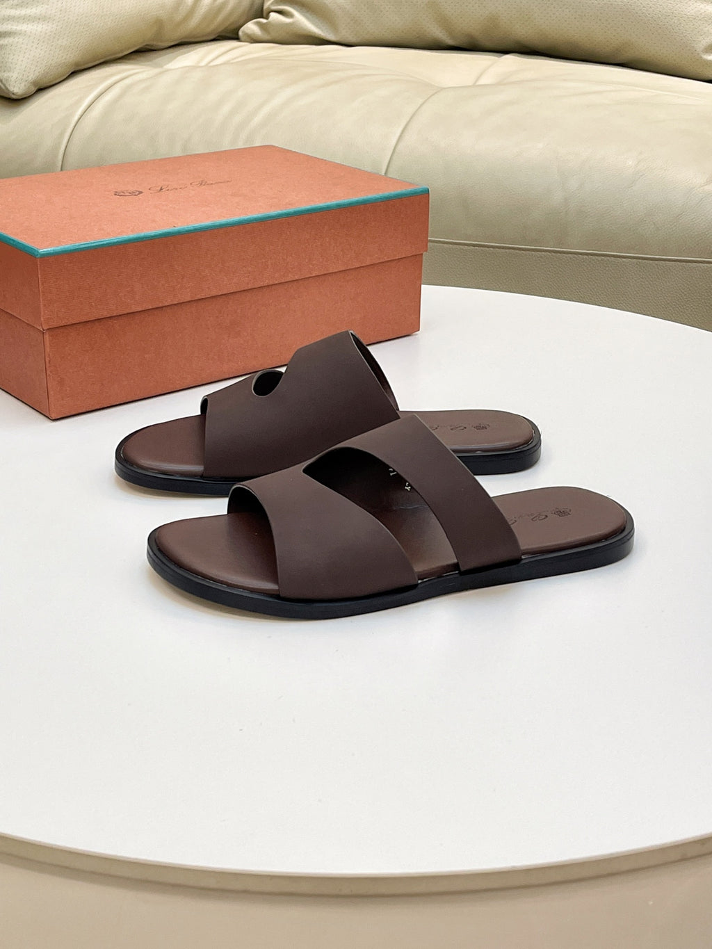 Dark Moka Pilat Plain Walk Sandal