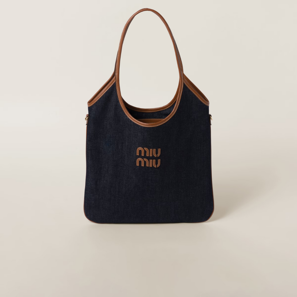 Blue/Brandy IVY Denim Bag