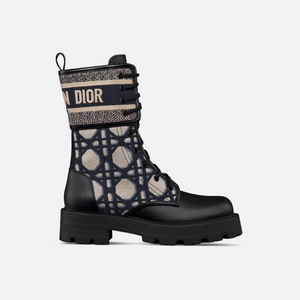 Black & Blue D-Major Ankle Boot