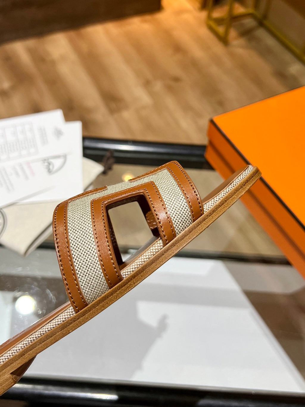 Golden beige HO sandal