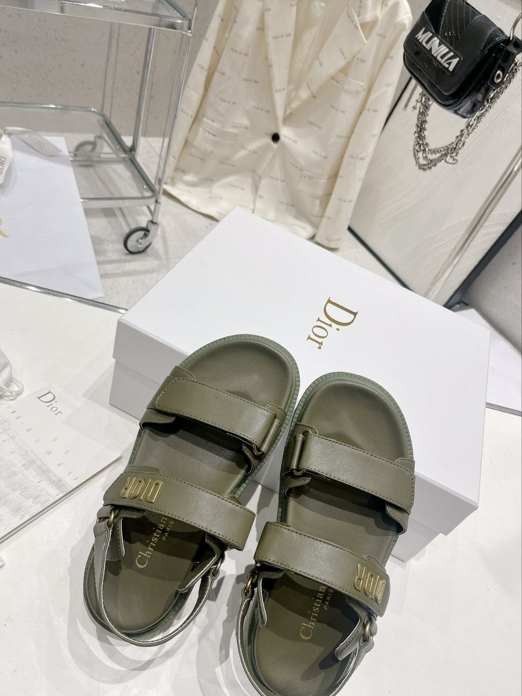 Khaki DA sandal