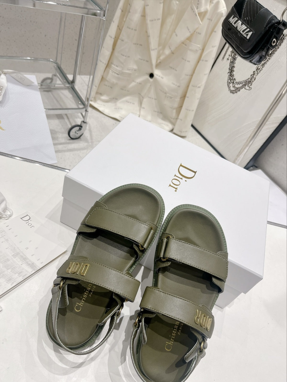 Khaki DA sandal