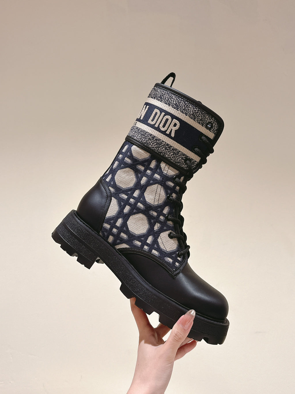 Black & Blue D-Major Ankle Boot
